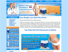 Tablet Screenshot of directhealthpharmacy.com